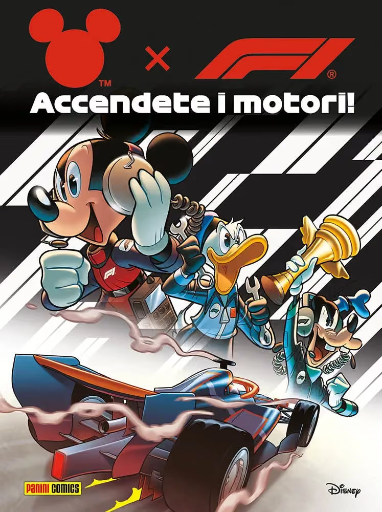 Mickey x F1 - Accendete i Motori! - Non Solo Topolibri 16 - Panini Comics - Italiano