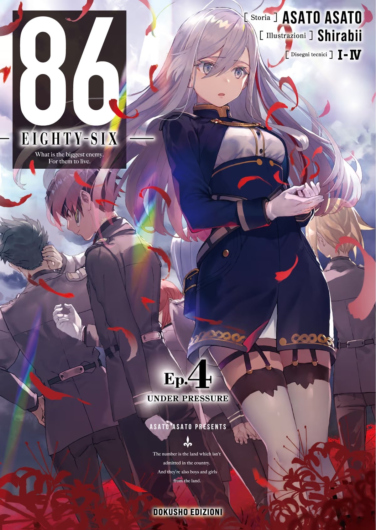 86 - Eighty Six - Light Novel Vol. 4 - Dokusho Edizioni - Italiano