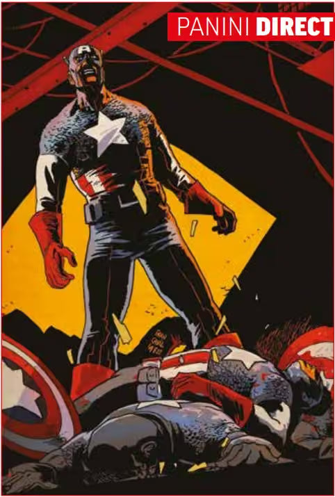 Capitan America di Francesco Francavilla - Marvel Italian Invasion - Panini Comics - Italiano