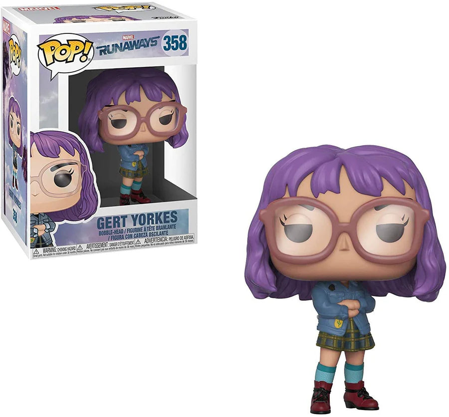 Funko Pop! Marvel Runaways Gert Yorkes 358