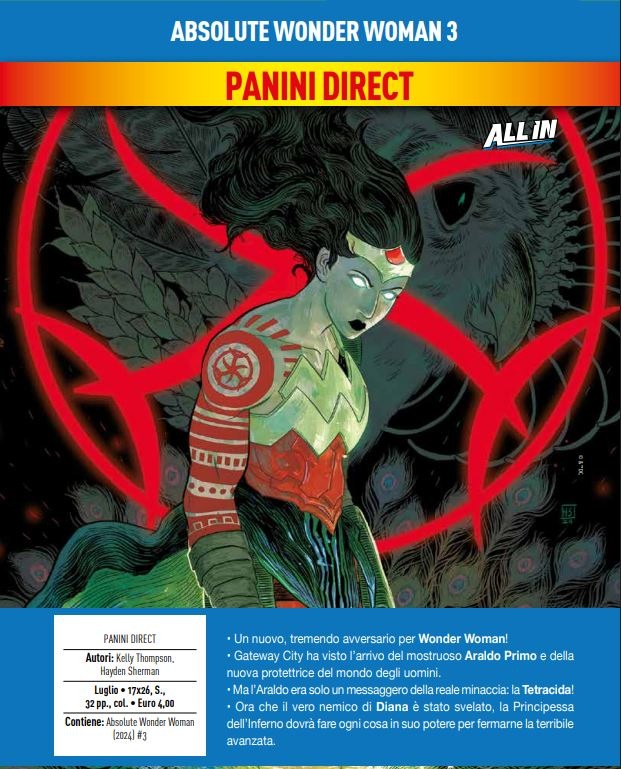 Absolute Wonder Woman 3 – Panini Comics – Italiano