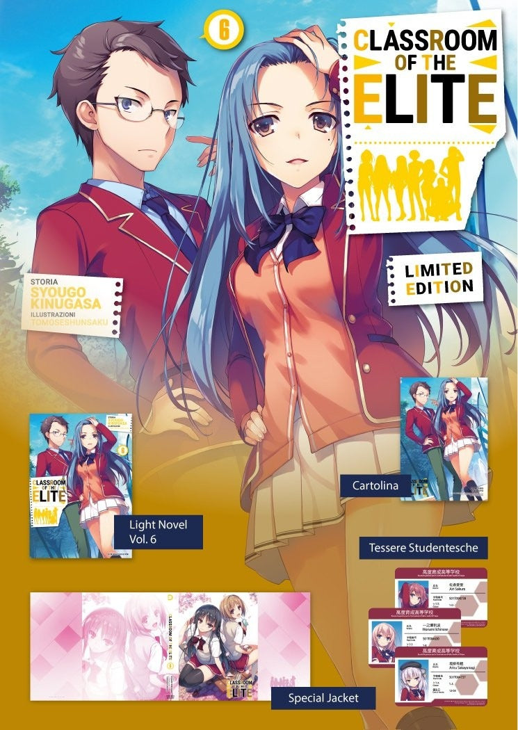 Classroom of the Elite Vol. 6 – Limited Edition – Dokusho Edizioni – Italiano