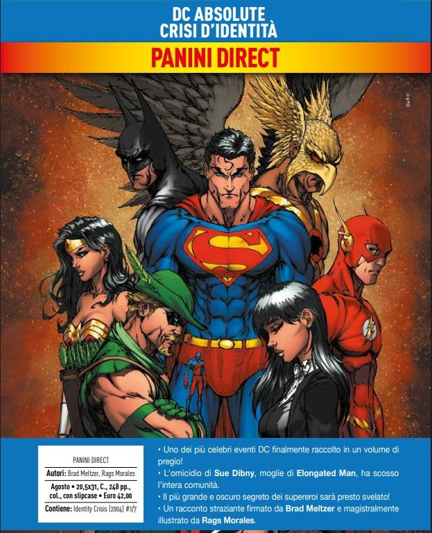 Crisi d’Identità – DC Absolute – Panini Comics – Italiano