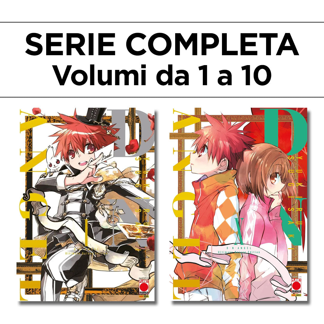 D.N.Angel – Ultimate Deluxe Edition 1/10 – Serie Completa – Panini Comics – Italiano