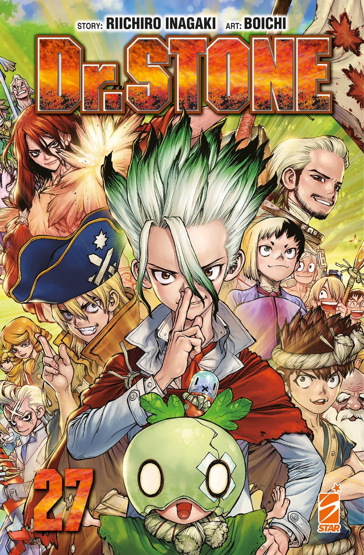 Dr. Stone 27 – Dragon 322 – Edizioni Star Comics – Italiano