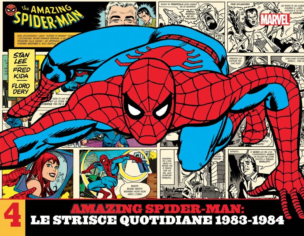 Amazing Spider-Man – Le Strisce Quotidiane Vol. 4 – 1983 / 1984 – Panini Comics – Italiano