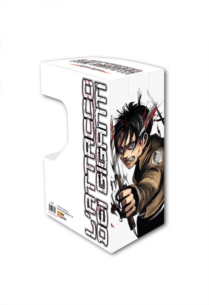 L’Attacco dei Giganti Cofanetto 3 (Vuoto) – Panini Comics – Italiano