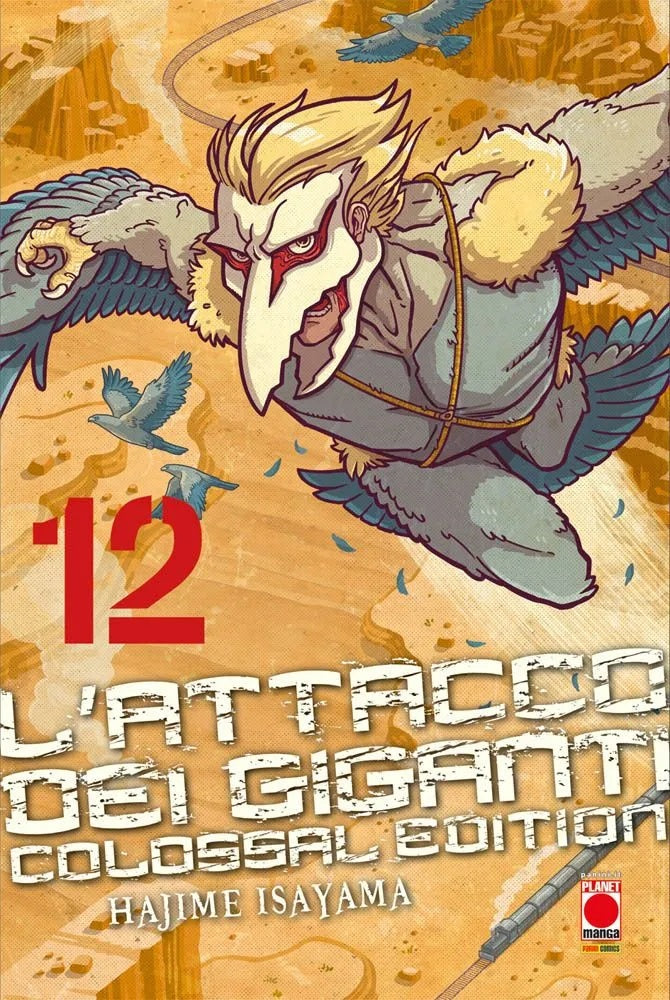 L’Attacco dei Giganti Colossal Edition 12 – Panini Comics – Italiano