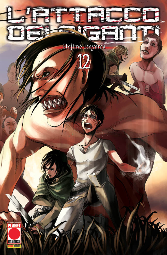 L’Attacco dei Giganti 12 – Terza Ristampa – Panini Comics – Italiano