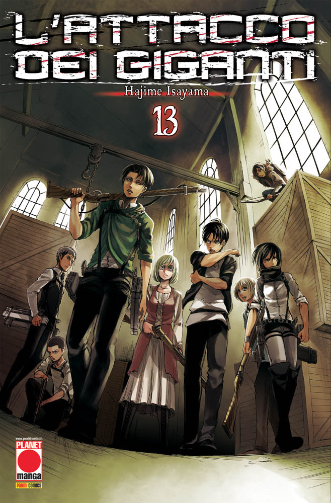 L’Attacco dei Giganti 13 – Terza Ristampa – Panini Comics – Italiano