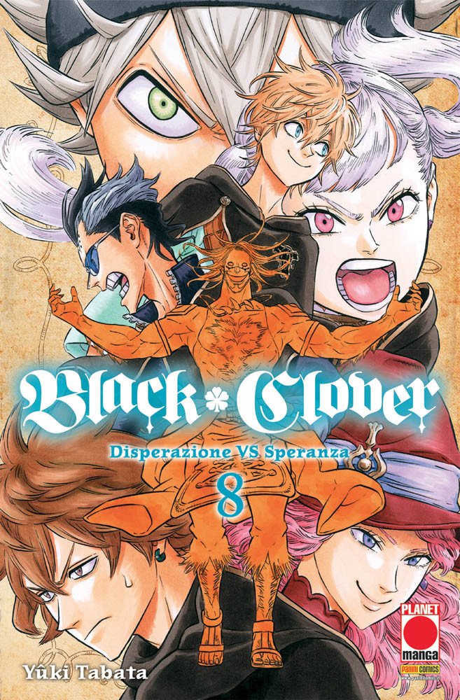 Black Clover 8 – Seconda Ristampa – Panini Comics – Italiano