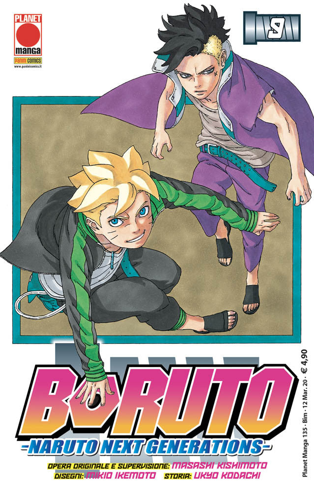 Boruto – Naruto Next Generations 9 – Prima Ristampa – Panini Comics – Italiano
