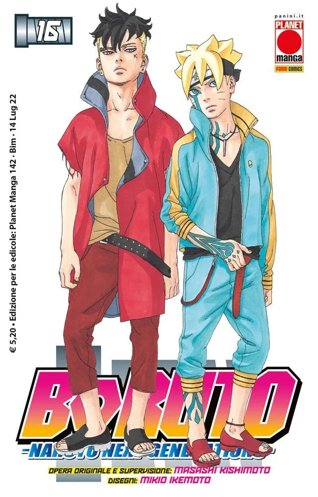Boruto – Naruto Next Generations 16 – Planet Manga 142 – Panini Comics – Italiano