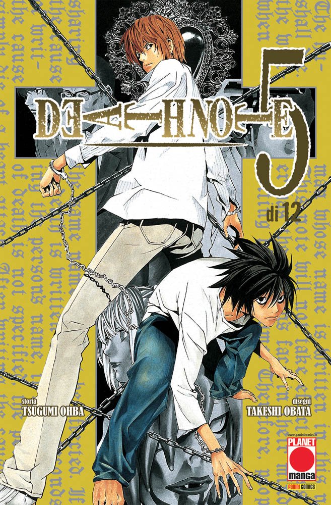 Death Note 5 – Ottava Ristampa – Panini Comics – Italiano