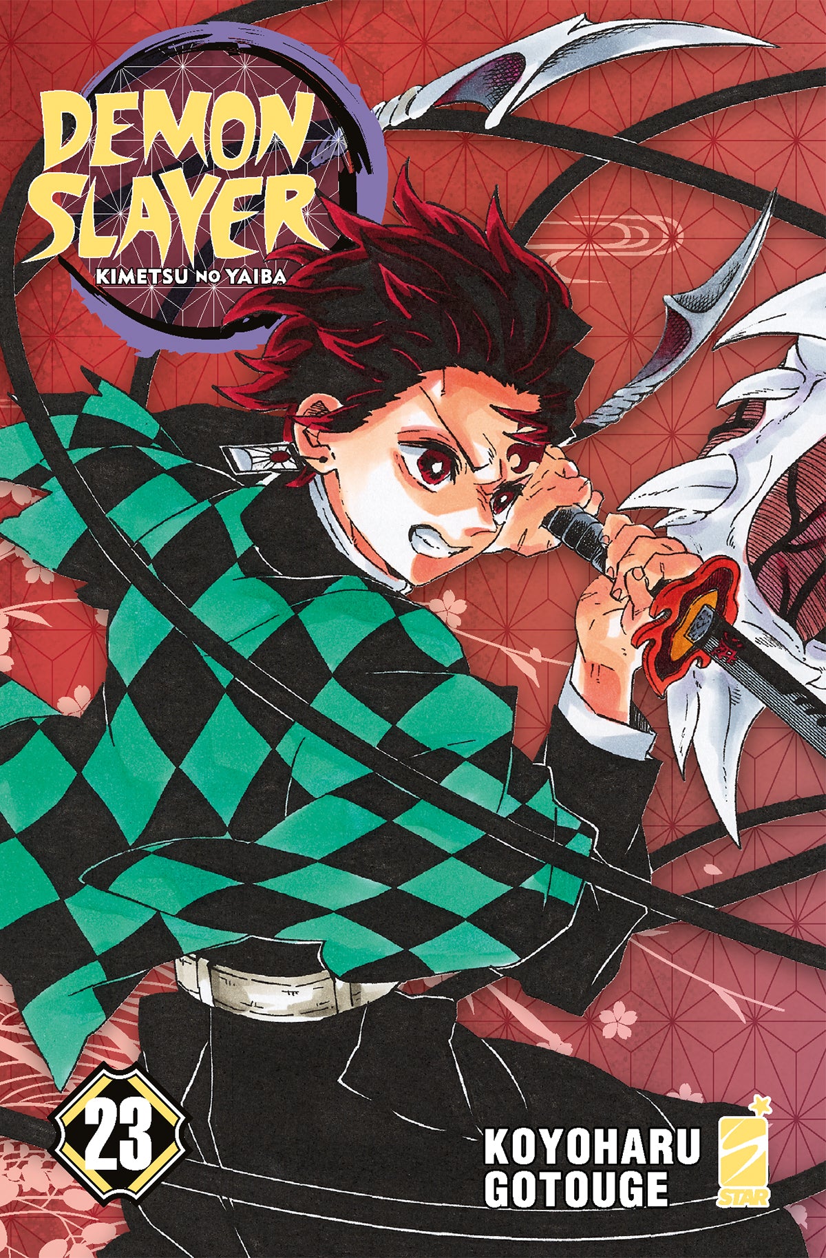 Demon Slayer – Kimetsu No Yaiba 23 + Mini Shikishi – Variant – Big Omaggio 83 – Edizioni Star Comics – Italiano