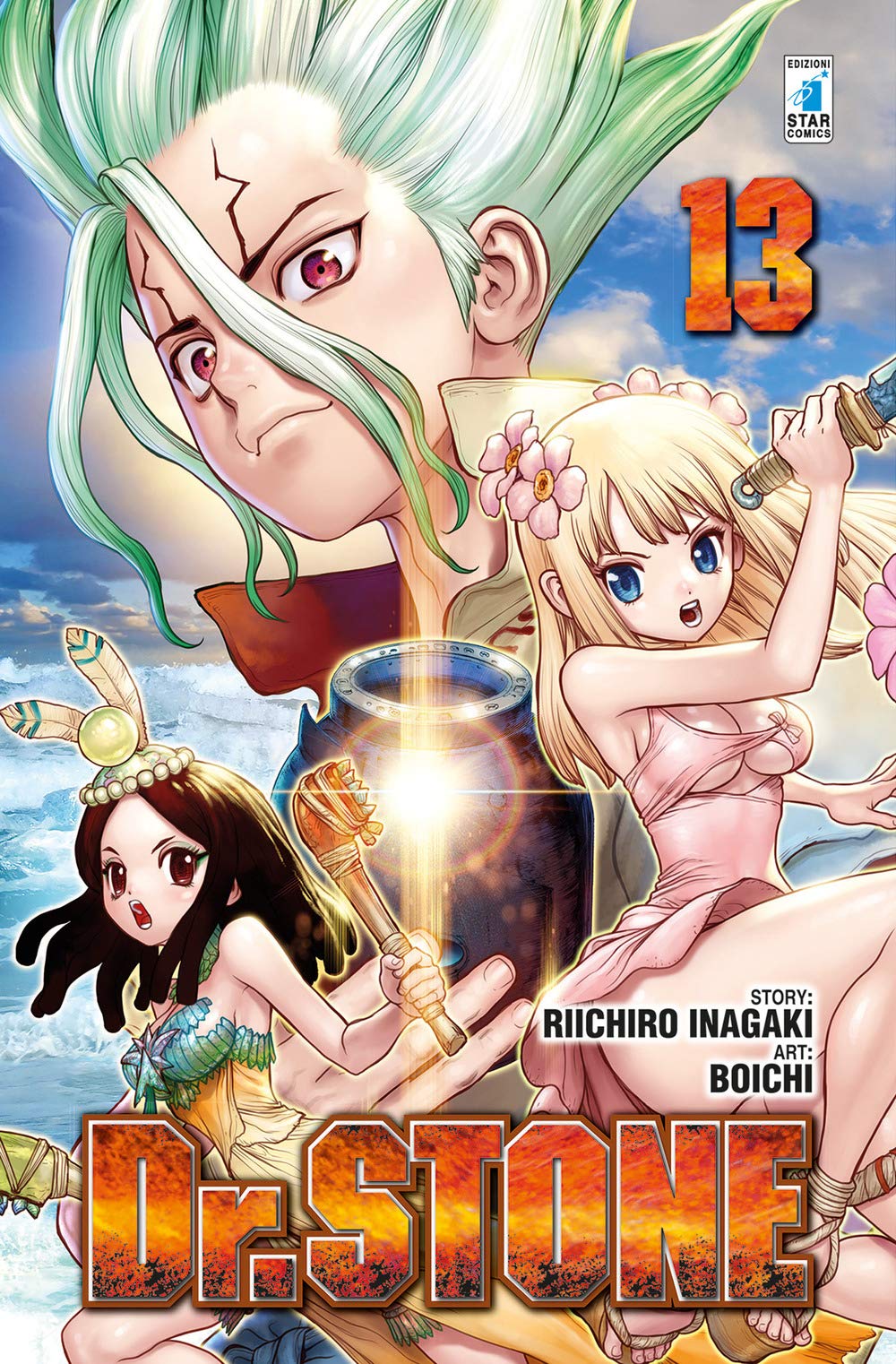 Dr. Stone 13 – Dragon 268 – Edizioni Star Comics – Italiano