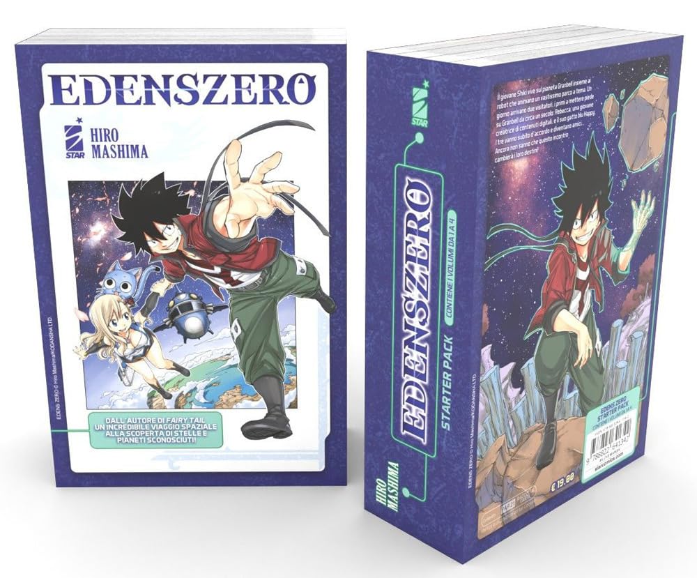 Edens Zero Starter Pack (Vol. 1-4) – Edizioni Star Comics – Italiano
