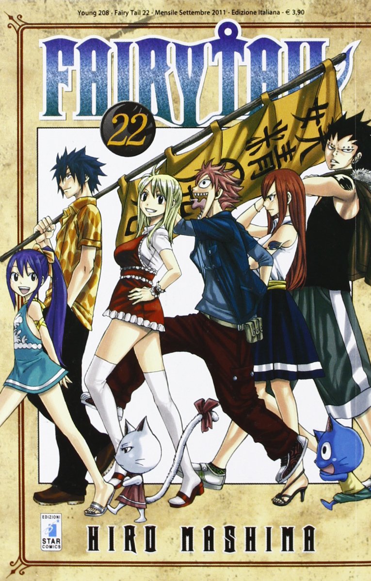 Fairy Tail 22 – Young 208 – Edizioni Star Comics – Italiano