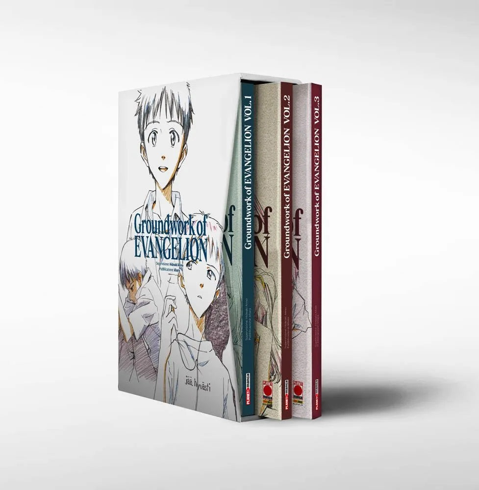 Groundwork of Evangelion Cofanetto (Vol. 1-3) – Panini Comics – Italiano