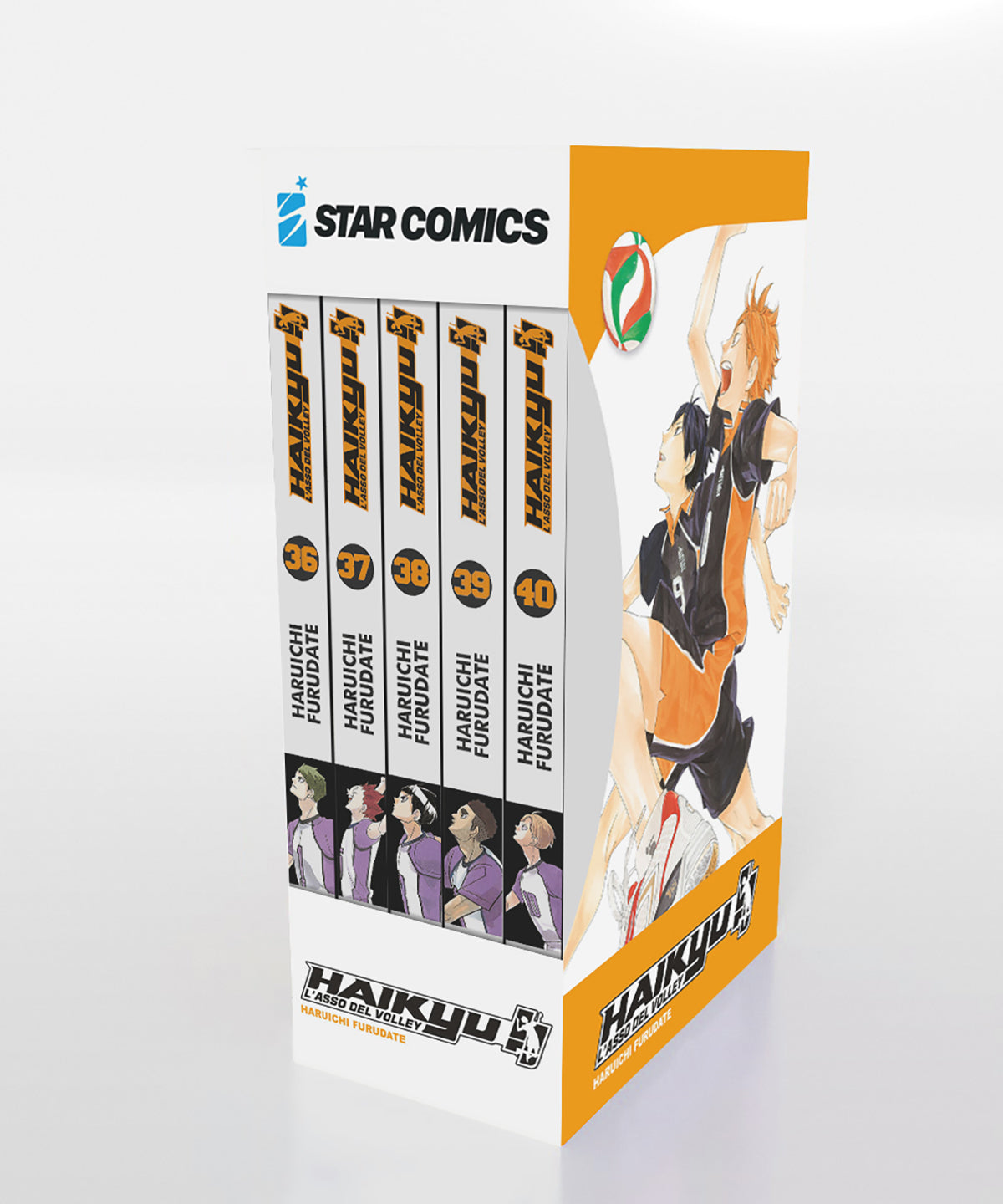 Haikyu!! Collection Cofanetto Box 7 (Vol. 36-40) – Star Collection 42 – Edizioni Star Comics – Italiano