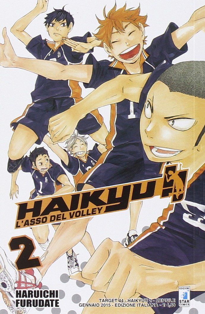 Haikyu!! – L’Asso del Volley 2 – Target 44 – Edizioni Star Comics – Italiano