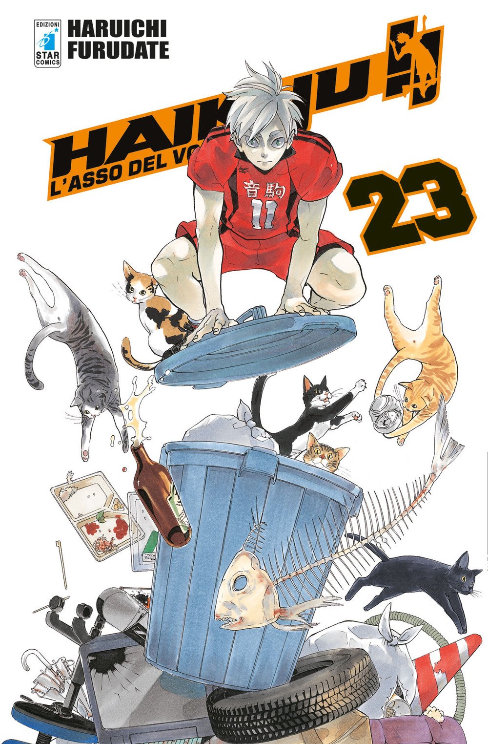 Haikyu!! – L’Asso del Volley 23 – Target 76 – Edizioni Star Comics – Italiano
