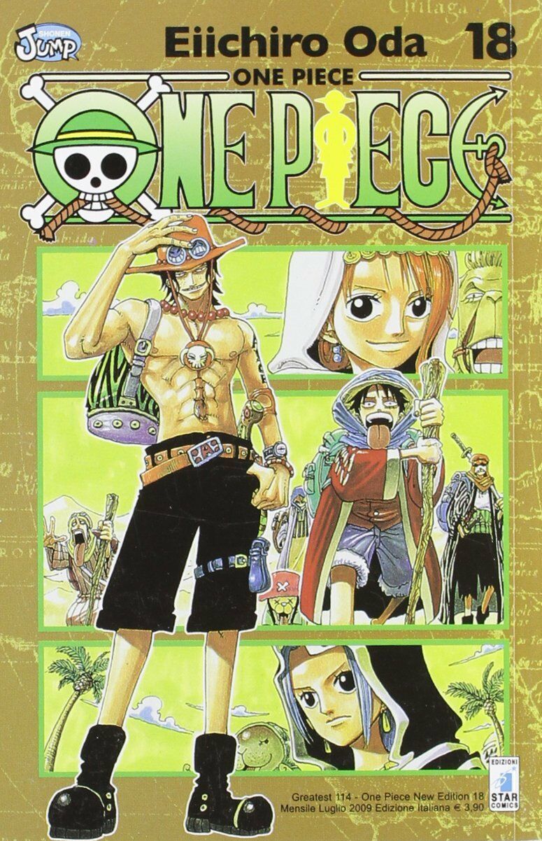One Piece New Edition 18 – Greatest 114 – Edizioni Star Comics – Italiano