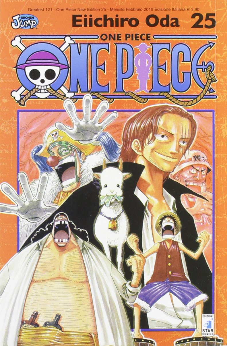 One Piece New Edition 25 – Greatest 121 – Edizioni Star Comics – Italiano