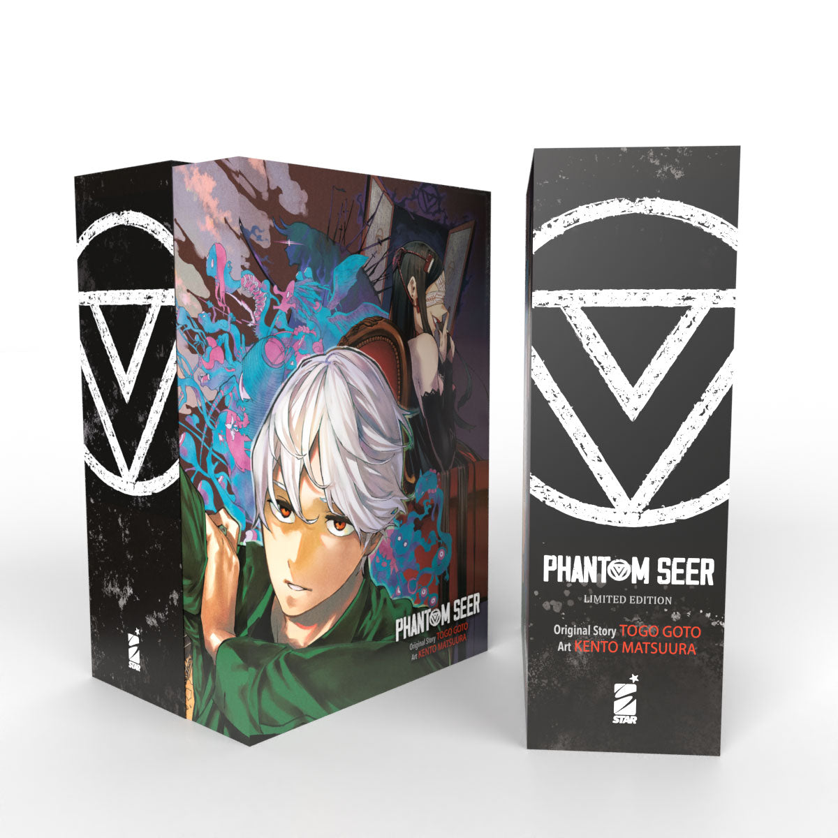 Phantom Seer 1 + Cofanetto Box Vuoto (Vol. 1-4) – Limited Edition – Edizioni Star Comics – Italiano