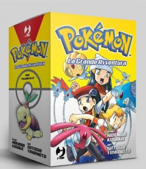 Pokemon La Grande Avventura Cofanetto Box 5 (Vol. 14-17) – Jpop – Italiano