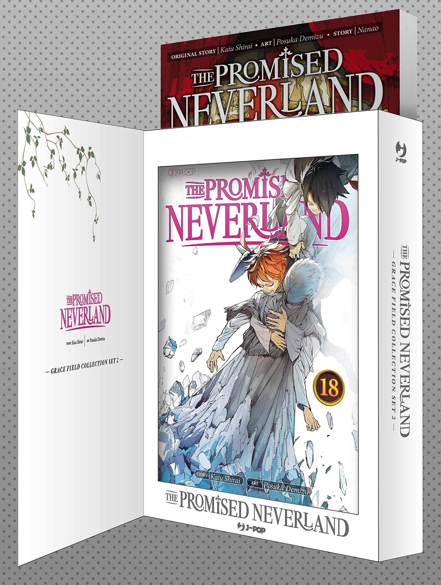 The Promised Neverland Grace Field Collection Set 2 (Novel 2 + Vol. 18) – Jpop – Italiano