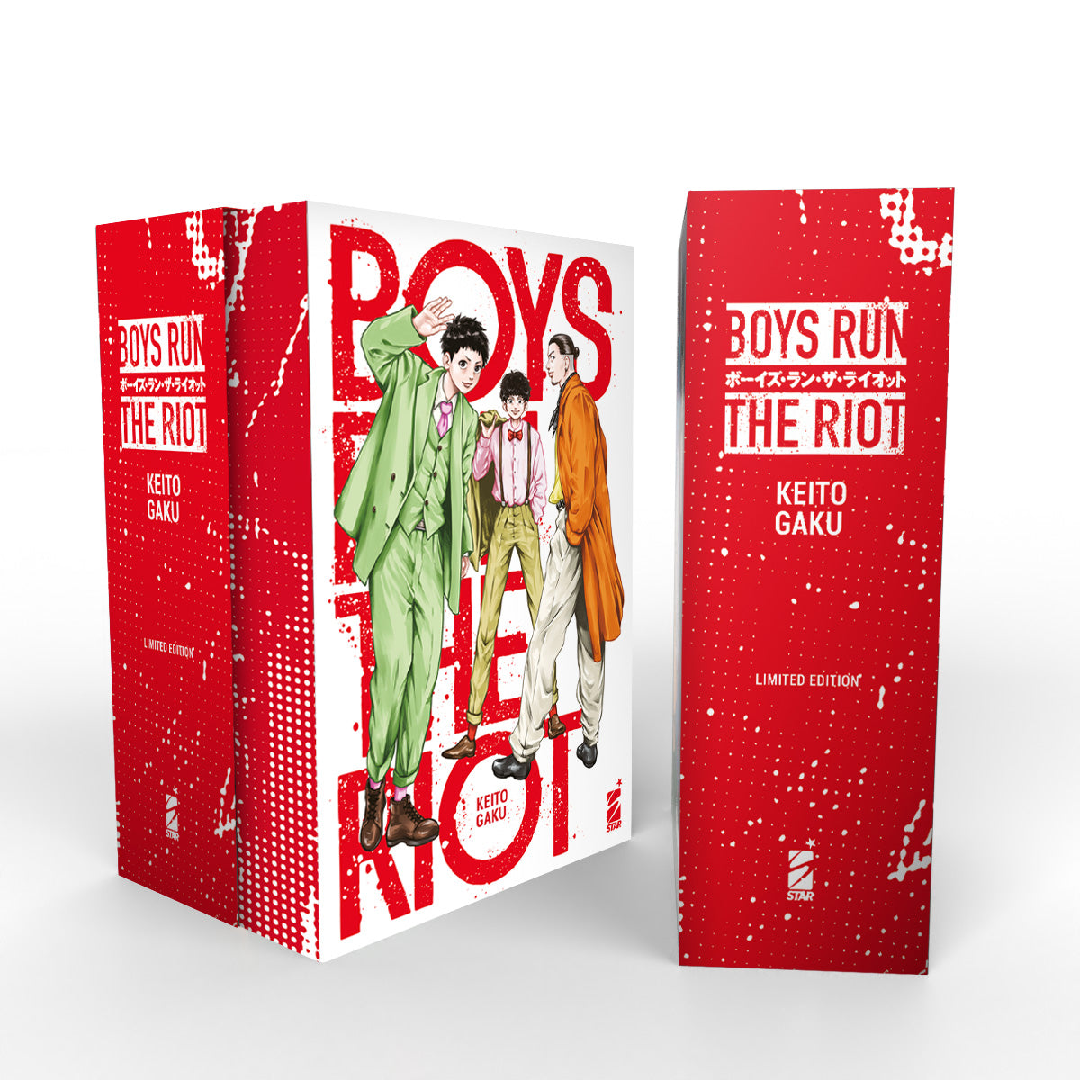Boys Run the Riot 1 + Cofanetto Box Vuoto – Queer Limited 36 – Edizioni Star Comics – Italiano