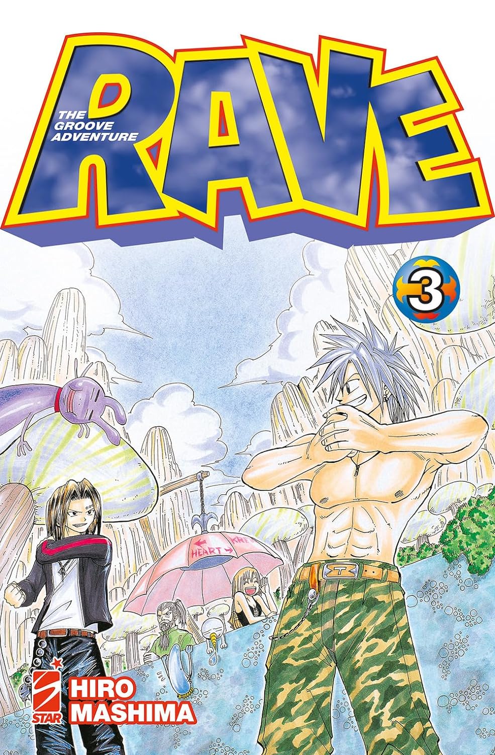Rave – The Groove Adventure – New Edition 3 – Big 92 – Edizioni Star Comics – Italiano
