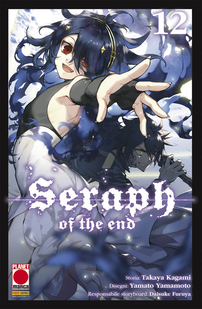 Seraph of the End 12 – Prima Ristampa – Panini Comics – Italiano