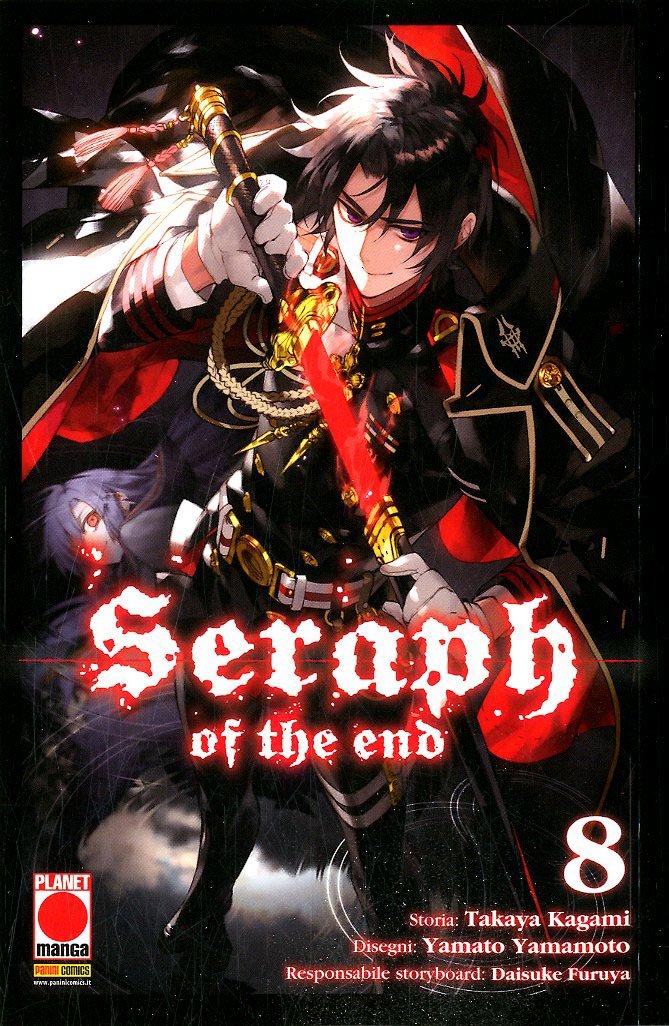 Seraph of the End 8 – Prima Ristampa – Panini Comics – Italiano
