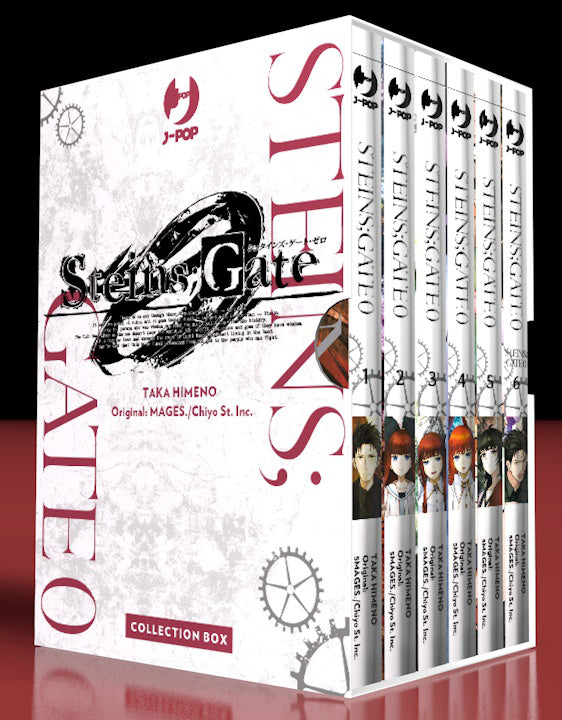 Steins Gate Zero Cofanetto Box (Vol. 1-6) – Jpop – Italiano