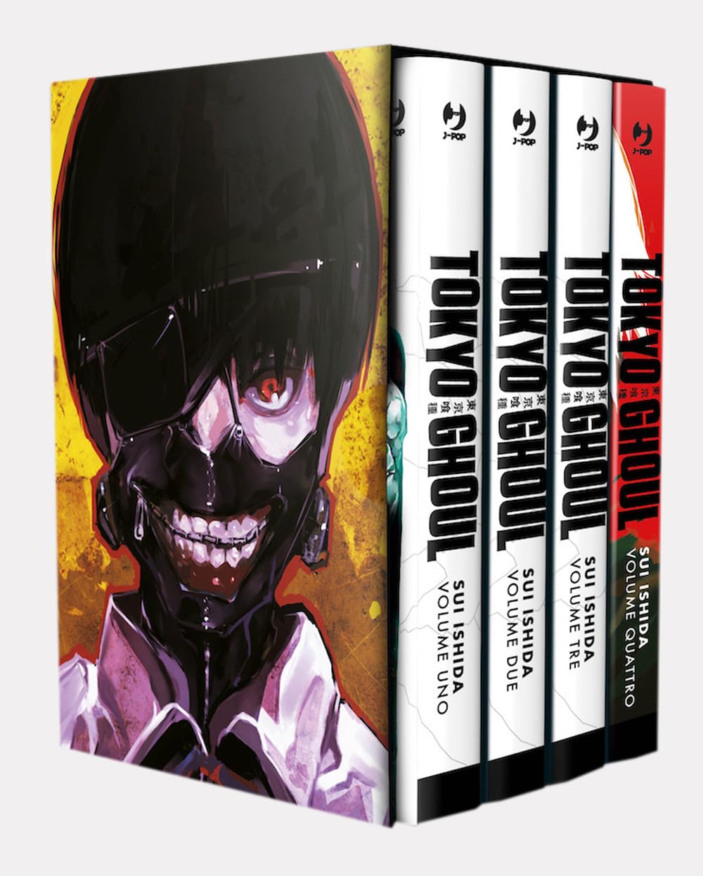 Tokyo Ghoul Deluxe Cofanetto Box 1 (Vol. 1-4) – Jpop – Italiano