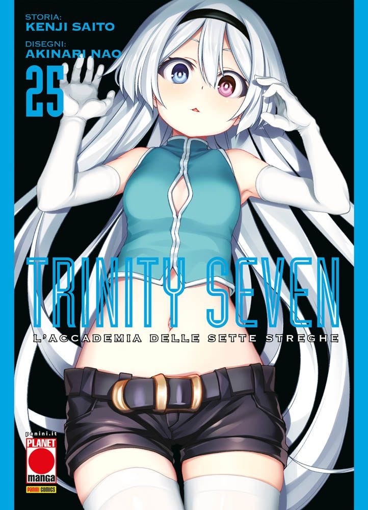 Trinity Seven – L’Accademia delle Sette Streghe 25 – Manga Adventure 34 – Panini Comics – Italiano