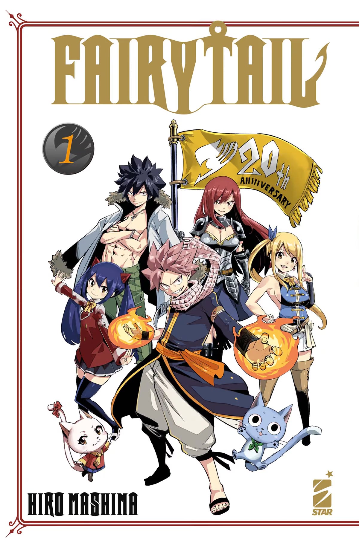 Fairy Tail 1 - 20th Anniversary Edition - Young 394 - Edizioni Star Comics - Italiano