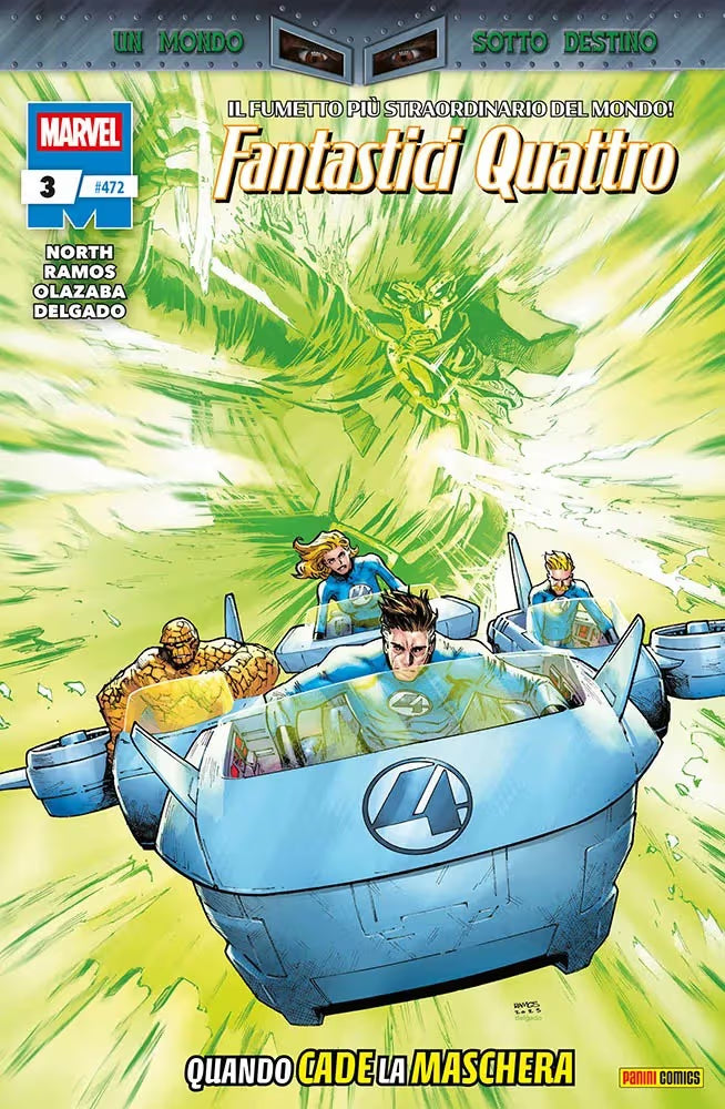Fantastici Quattro 3 (472) - Panini Comics - Italiano
