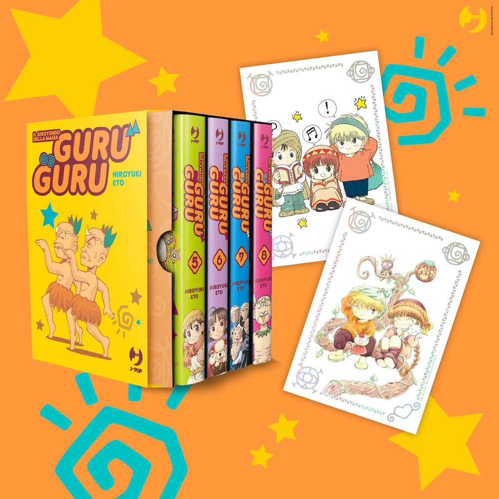 Guru Guru – Il Girotondo della Magia Cofanetto Box 2 (Vol. 5-8) – Jpop – Italiano