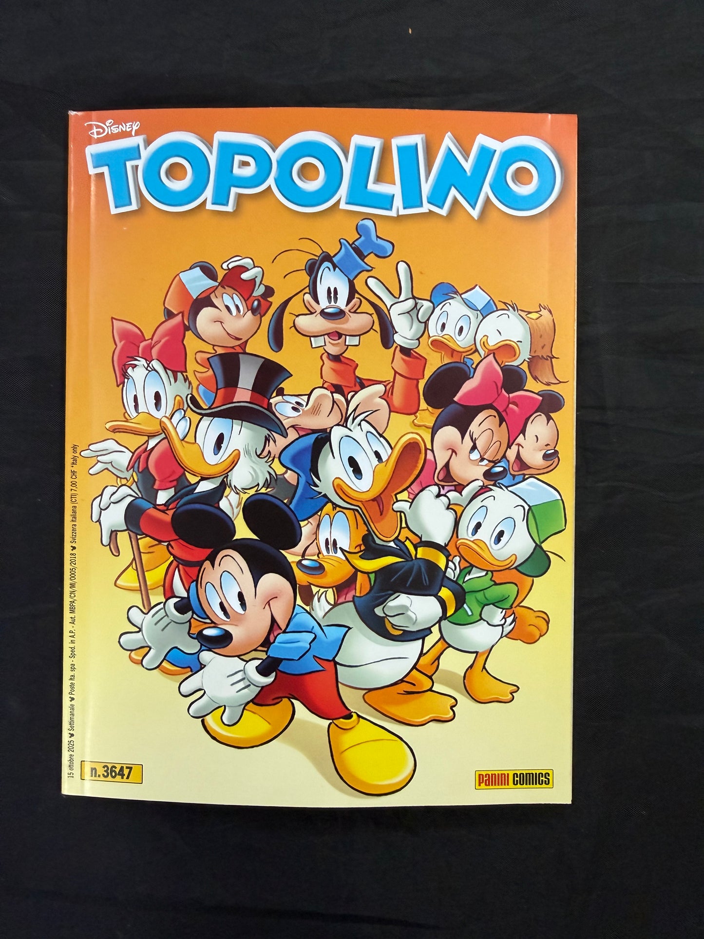 Topolino 3647 – Panini Comics – Italiano