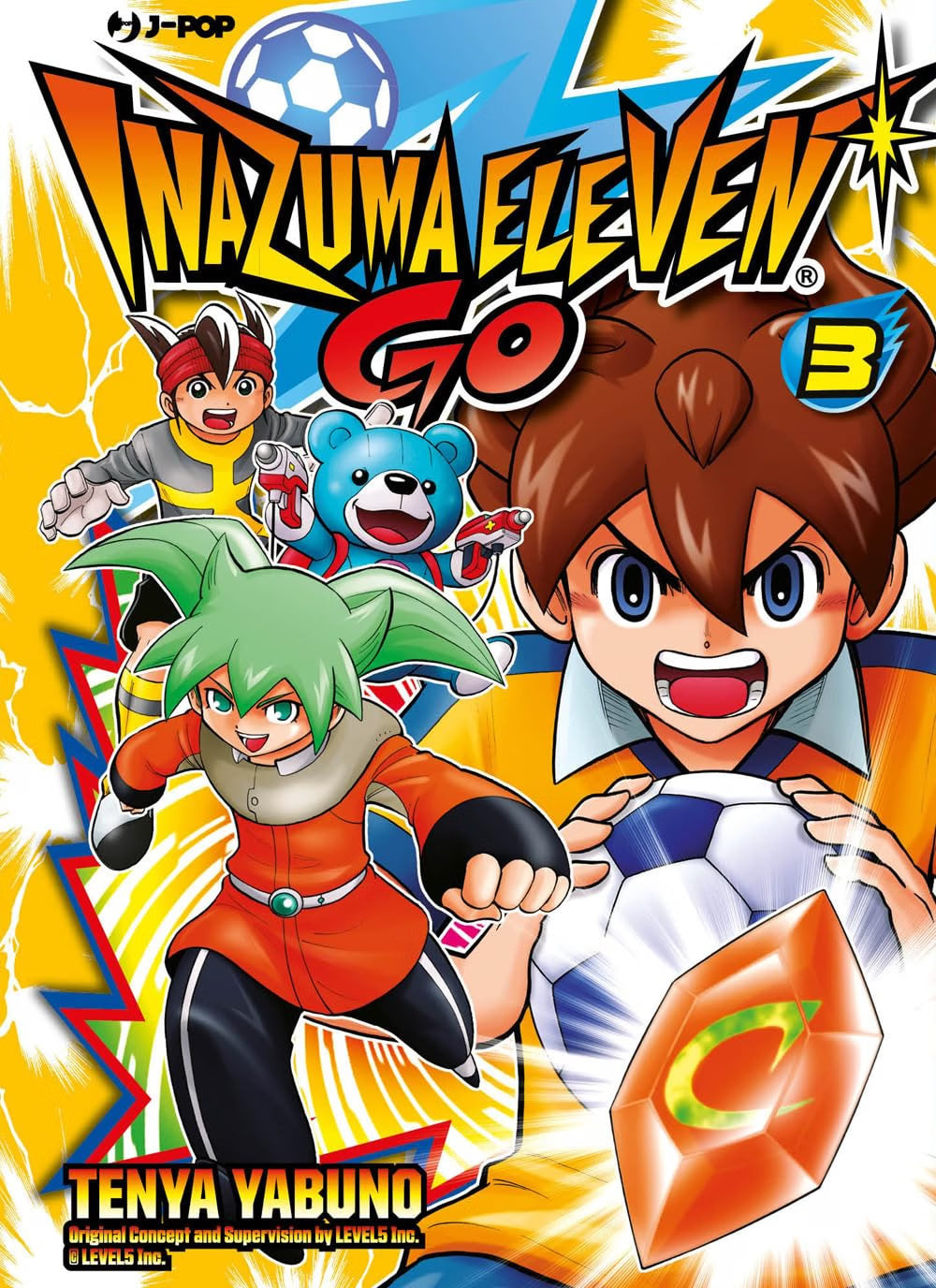 Inazuma Eleven Go 3 - Nuova Edizione - Jpop - Italiano
