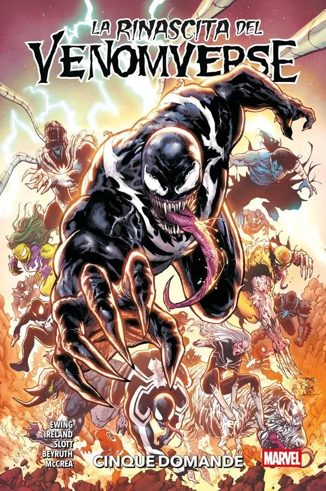 La Rinascita del Venomverse – Cinque Domande – Marvel Collection – Panini Comics – Italiano