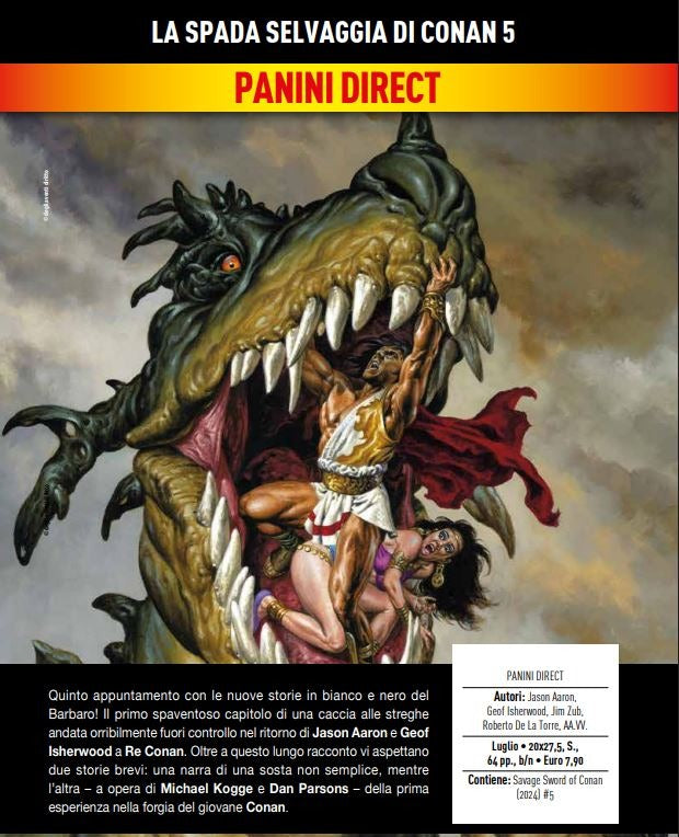 La Spada Selvaggia di Conan 5 (19) – Panini Comics – Italiano