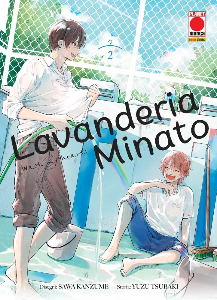 Lavanderia Minato - Wash My Heart! 2 - Panini Comics - Italiano