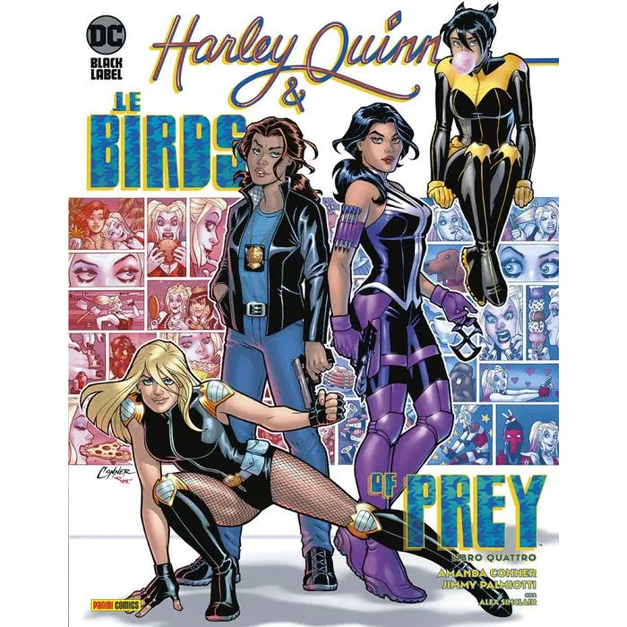 Harley Quinn e le Birds of Prey 4 DC Black Label