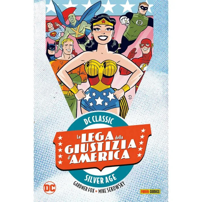 La Lega della Giustizia d'America 5 DC Classic Silver Age