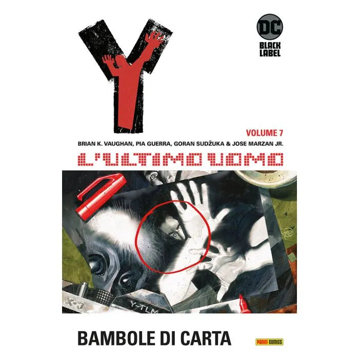 Y, L’Ultimo Uomo 7 Bambole di Carta DC Black Label Hits