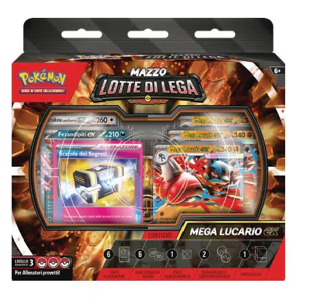 Pokemon - Mazzo Lotte di Lega – Mega Lucario EX (ITA)